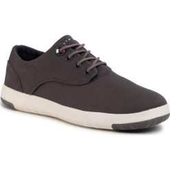 Sneakersy TOMMY HILFIGER - Lightweight Textile Lace Up Shoe FM0FM02757 Dark Ash PTY. Szare sneakersy męskie TOMMY HILFIGER, bez zapięcia. W wyprzedaży za 429,00 zł.