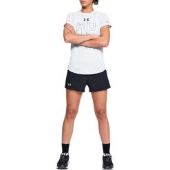 Under Armour W Qualifier Speedpocket Short 1342856-001 spodenki damskie czarne XS. Czarne spodenki sportowe damskie Under Armour, s, bez wzorów, z elastanu, krótkie, do biegania. W wyprzedaży za 149,99 zł.