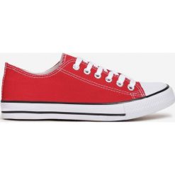 Czerwone Trampki Ryraith. Czerwone trampki męskie Born2be, bez wzorów, bez zapięcia. Za 59,99 zł.