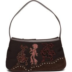 Torebki klasyczne damskie: Torebka w kolorze brązowym – (S)16 x (W)7 x (G)27 cm