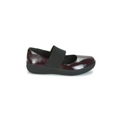 Baleriny FitFlop F-SPORTY ELASTIC MARY JANE. Fioletowe baleriny damskie FitFlop, bez wzorów, sportowe, bez obcasa. Za 311,20 zł.