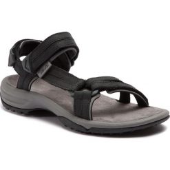 Sandały TEVA - Terra Fi Lite 1012073 Black. Czarne klapki damskie Teva, bez wzorów, ze skóry, bez obcasa. W wyprzedaży za 319,00 zł.