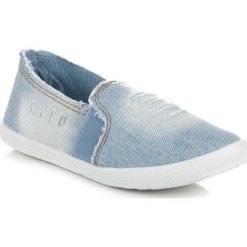 Trampki chłopięce: Jeansowe trampki slip on FINLEY