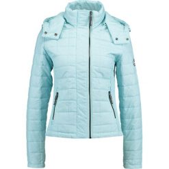 Bomberki damskie: Superdry HOODED BOX QUILT FUJI Kurtka przejściowa aqua mint marl