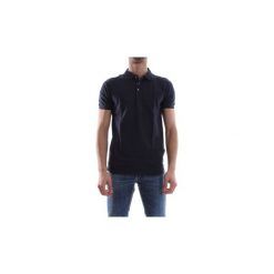 Koszulki polo z krótkim rękawem Selected 16055305 DAMON. Niebieskie koszulki męskie Selected, s, bez wzorów, z krótkim rękawem. Za 92,18 zł.