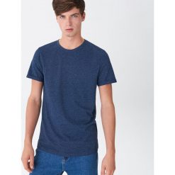 Melanżowy t-shirt - Granatowy. Niebieskie t-shirty męskie House, s, bez wzorów, bez kołnierzyka. Za 35,99 zł.