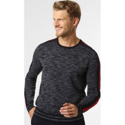 Nils Sundström - Sweter męski, niebieski. Niebieskie swetry męskie Nils Sundström, xxl, w paski, z dzianiny, sportowe, bez kołnierzyka, bez kaptura. Za 179,95 zł.