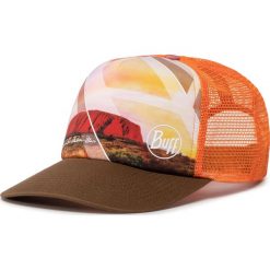 Czapka z daszkiem BUFF - Trucker Cap 122601.337.10.00 Ayers Camel. Pomarańczowe czapki męskie Buff, bez wzorów, z bawełny. W wyprzedaży za 79,00 zł.