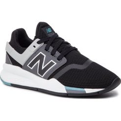 Sneakersy NEW BALANCE - WS247TRD Czarny. Czarne półbuty damskie New Balance, z tworzywa sztucznego. W wyprzedaży za 259,00 zł.