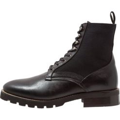 Buty zimowe męskie: H by Hudson ELMORE Botki sznurowane black