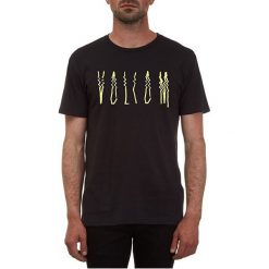 Volcom Męska Koszulka Smear Bsc a3511753 Ss-Blk (Rozmiar M). Brązowe koszulki męskie marki Volcom, s, bez wzorów, bez kołnierzyka, z krótkim rękawem, krótkie. W wyprzedaży za 35,00 zł.