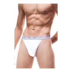 Slipy Tanga High Emotion Białe. Białe slipy męskie Cornette, m, bez wzorów. Za 35,90 zł.