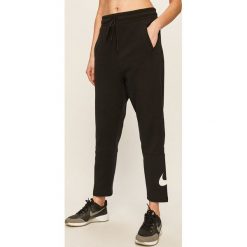 Nike Sportswear - Spodnie. Czarne spodnie damskie Nike Sportswear, s, z bawełny. Za 199,90 zł.