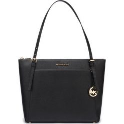 Michael Kors Voyager Large Torebka Czarny. Czarne torebki klasyczne damskie Michael Kors, bez wzorów, ze skóry, bez dodatków. Za 1227,95 zł.