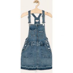 Pepe Jeans - Sukienka dziecięca Kaia 128-178/180. Niebieskie sukienki dziewczęce z elastanu, casualowe, proste. Za 299,90 zł.