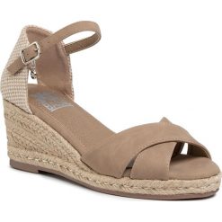 Espadryle XTI - 34230 Taupe. Brązowe espadryle damskie Xti, bez wzorów, ze skóry ekologicznej, bez obcasa, na obcasie. Za 219,00 zł.