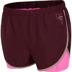 Buty sportowe dziewczęce: Spodenki treningowe dla małych dziewczynek JSKDT301 – bordowy
