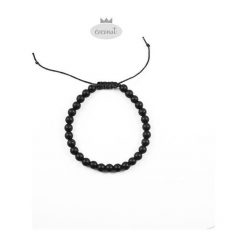 Męska bransoletka BLACK 5 sznurek. Czarne bransoletki męskie COCONUT jewellery. Za 69,00 zł.
