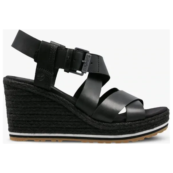 Timberland Nice Coast Ankle Strap buty damskie, czarny, rozmiar 39. Czarne koturny damskie Timberland, na wysokim obcasie, na koturnie, z paskami. W wyprzedaży za 263,99 zł.