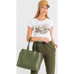 T-SHIRT LIU JO. Czarne t-shirty damskie Liu Jo, xl, bez wzorów, z materiału, bez kołnierzyka. Za 369,00 zł.