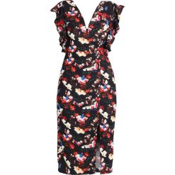 Sukienki hiszpanki: WAL G. FLORAL RUFFLE MIDI DRESS Sukienka z dżerseju multi
