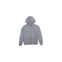 Bluza rozpinana dziewczęca z kieszeniami, z kapturem, rozpinana. Szare bluzy dziewczęce rozpinane TXM, z kapturem. Za 29,99 zł.