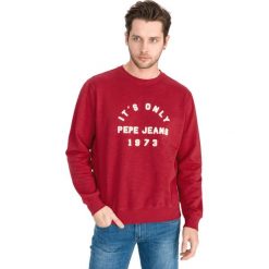 Pepe Jeans Arnold Bluza Czerwony. Czerwone bluzy męskie Pepe Jeans, m, z haftami, z bawełny, bez kołnierzyka, bez rękawów, bez kaptura. Za 330,95 zł.