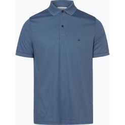 Calvin Klein - Męska koszulka polo, niebieski. Koszulki męskie Calvin Klein. Za 299,95 zł.