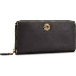 Portfele damskie: Duży Portfel Damski LAUREN RALPH LAUREN – Zip Wallet 432688506001 Black/Truffle