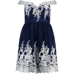 Sukienki hiszpanki: Chi Chi London Curvy NIKA Sukienka koktajlowa navy