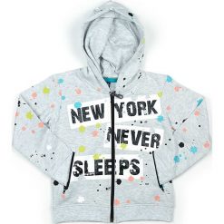 Bluza w kolorze szarym. Szare bluzy niemowlęce Street Monkey, z bawełny. W wyprzedaży za 72,95 zł.