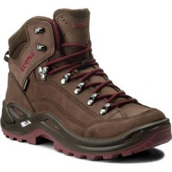 Trekkingi LOWA - Renegade Gtx Mid Ws GORE-TEX 320945 Espresso/Beere. Brązowe buty trekkingowe damskie marki Lowa. W wyprzedaży za 729,00 zł.
