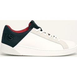 Levi's - Buty Mullet. Niebieskie sneakersy męskie Levi's®, z gumy, na sznurówki. Za 429,90 zł.