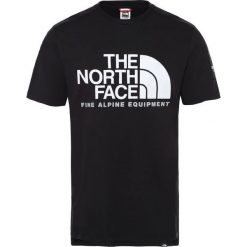 Koszulka t-shirt The North Face Fine Alpine 2 T94M6NJK3 - czarny. Czarne koszulki męskie The North Face, s, bez wzorów, bez kołnierzyka. Za 125,99 zł.