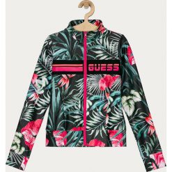 Guess Jeans - Bluza dziecięca 116-176 cm. Bluzy dziewczęce Guess Jeans, z aplikacjami, z elastanu, bez rękawów, bez kaptura. Za 279,90 zł.