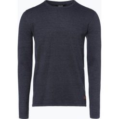 Solid - Sweter męski – Langdon, niebieski. Niebieskie swetry klasyczne męskie marki Solid, m. Za 149,95 zł.