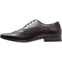 Buty wizytowe męskie: Burton Menswear London JASPER BROGUE Eleganckie buty black