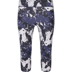 Legginsy w kolorze granatowym do biegania. Niebieskie legginsy sportowe damskie z materiału, do biegania. W wyprzedaży za 87,95 zł.