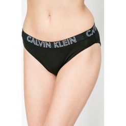 Calvin Klein Underwear - Figi. Czarne figi damskie marki Calvin Klein Underwear, s, z elastanu. Za 69,90 zł.