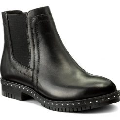 Buty zimowe damskie: Sztyblety ANN MEX – 8750 01S Czarny