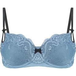 Biustonosze bardotka: Heidi Klum Intimates ZOE CONTOUR BRA Biustonosz z fiszbiną provincial blue/black
