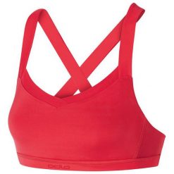 Odlo Biustonosz Bra Medium Support Bra Top czerwony r. S. Czerwone biustonosze sportowe marki Odlo. Za 63,04 zł.