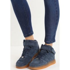 Granatowe Buty Sportowe Marcie. Szare buty sportowe damskie Born2be, z materiału. Za 59,99 zł.