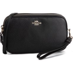 Torebka COACH - Pbb Xbody Clutch 65547 LIBLK Black. Czarne listonoszki damskie Coach, bez wzorów, ze skóry, klasyczne, bez dodatków. Za 839,00 zł.