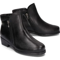 COMFORTABEL 991405-1 schwarz, botki damskie. Botki damskie Comfortabel, bez obcasa, na zamek. Za 419,90 zł.