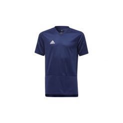 T-shirty z krótkim rękawem Dziecko adidas Koszulka treningowa Condivo 18. Niebieskie bluzki dziewczęce z krótkim rękawem marki Adidas. Za 149,00 zł.