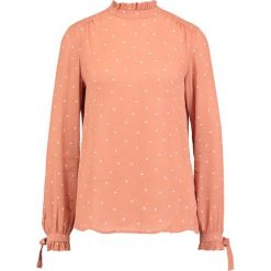 Bluzki asymetryczne: IVY & OAK STANDUP COLLAR RUFFLE Bluzka vintage rose