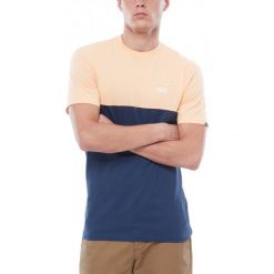 Vans Mn Colorblock Tee Dress Blues Xl. Różowe koszulki sportowe męskie marki Vans, xl, z bawełny, z krótkim rękawem. Za 89,00 zł.
