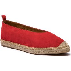 Espadryle KANNA - KV8039 Ante Coral. Czerwone espadryle damskie marki Kanna, z materiału, na płaskiej podeszwie. W wyprzedaży za 199,00 zł.