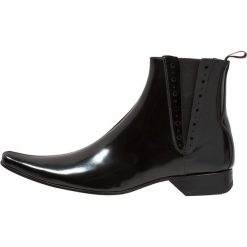 Buty zimowe męskie: Jeffery West PINO CENTRE SEAM CHELSEA Botki kowbojki i motocyklowe black